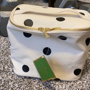 Kate Spade deco dot lunch tote